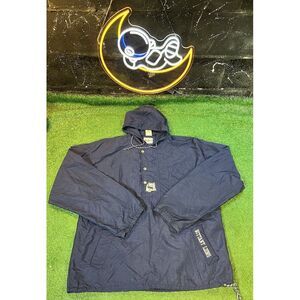 VTG The Game Penn State Nittany‎ Lions Pullover Windbreaker Hooded Jacket Large